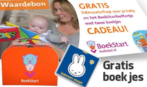 Gratis babyboekje en peuterboekje aanvragen